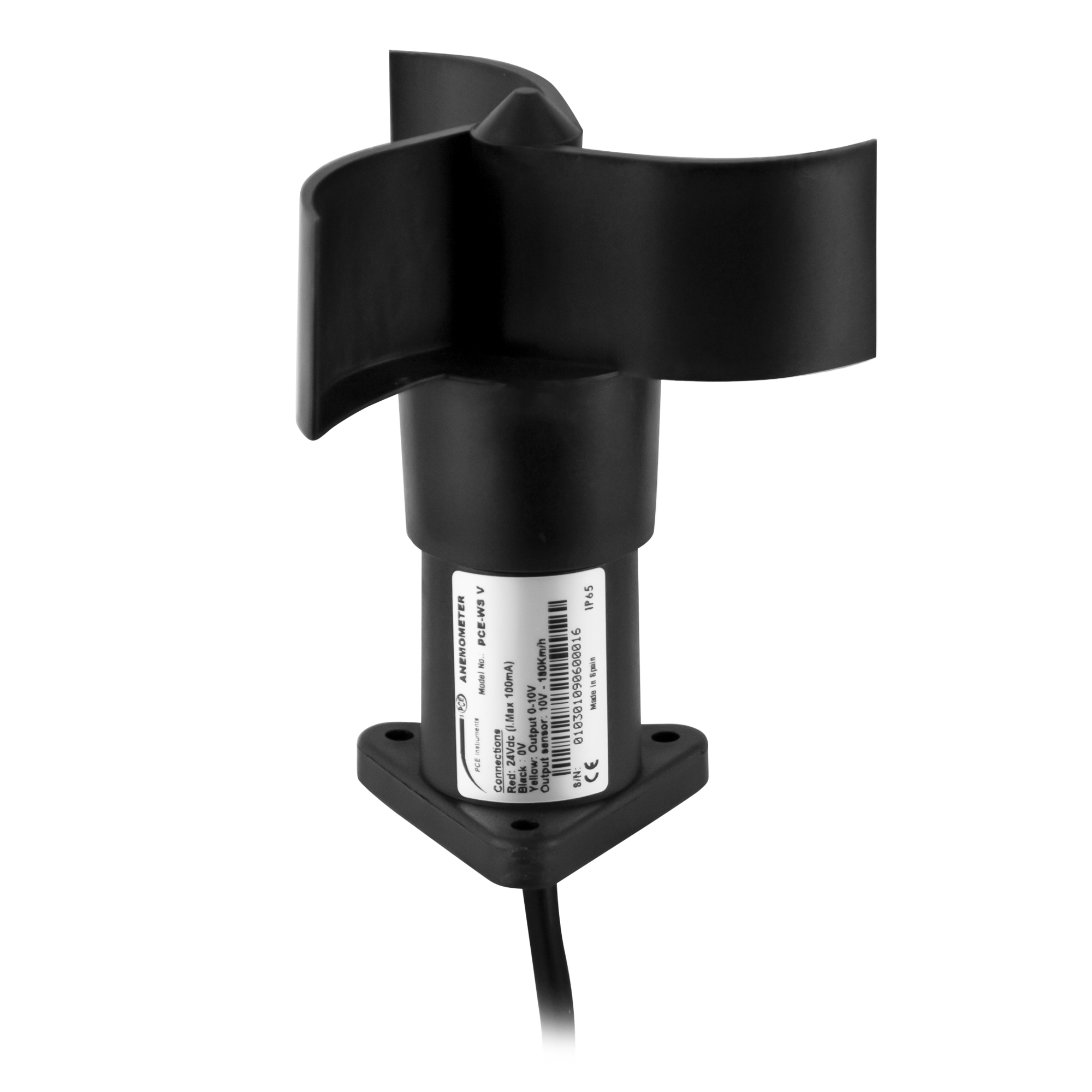 PCE Wind Speed Meter — Compact Design, Multiple Output Signals, Model# PCE-WS V